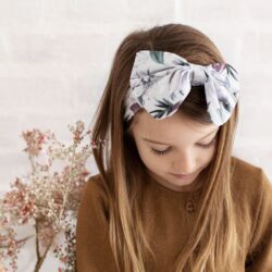 Dahlia Dreams Bow Headband
