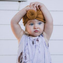 Knotted Turban – Mustard