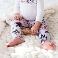 Botanical Leggings – Purple