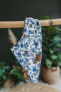 Blue Sunflower Bib