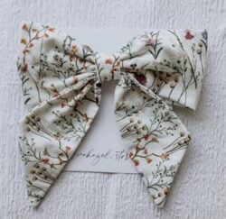 Wild flower sailor bow