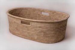 Moses basket KO-COON Natural collection THE ORIGINAL DESIGN (with keyhole handles)