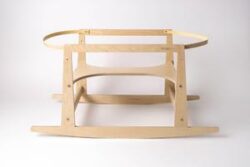 Rocker 2in1 (Moses rocking stand / Modern Rocking Horse) – birch natural (3 weeks dispatch lead  ...