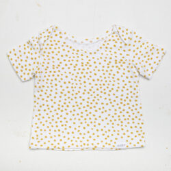 Messy Mustard T – Shirt: 0 – 3 Months