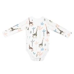 WRAP ONESIE GIRAFFE LS