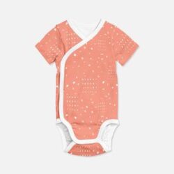 WRAP ONESIE ..SALMON PIECES SS19/20