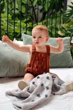 Bobble Romper – Merino Wool