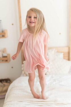 Candyfloss Ribbed Nighty