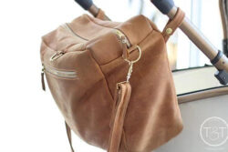 Leather Diaper Bag