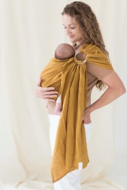 Pure Linen Sling – Mustard