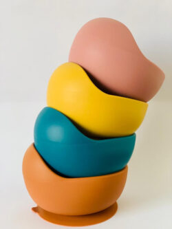 Silicone Suction Bowl & Spoon Set