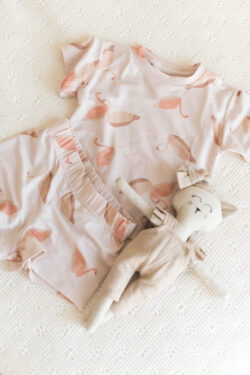 Swan Shorts – PJ Set