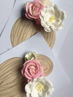 Floral hair clip