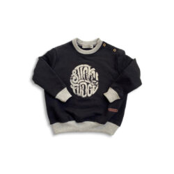 Crew Neck Track Top- Sticky Fudge