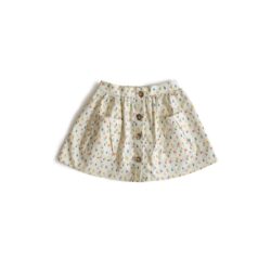 Sticky Fudge Button Skirt-Confetti