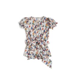 Sticky Fudge Party Playsuit-Boats