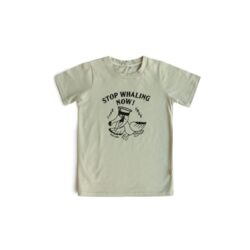 Basic T- Grey- Stop Whaling