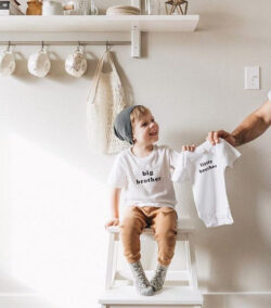 Big Brother / Little Brother Onesie / Tee | Standard Font