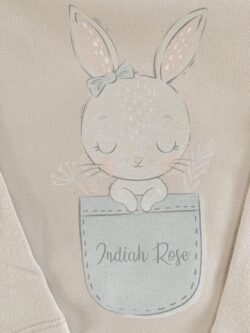Bunny vest / t-shirt (GIRL design)