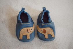 Elephant leather shoes