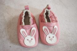 Bunny leather shoes