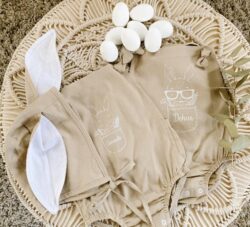 Bunny Romper & Bonnet set