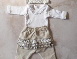 3 piece leopard print set