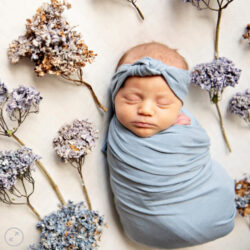 Giggle & Beans Swaddle Set | Ocean Breeze