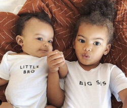 Big Sister / Little Brother Onesie / Tee | Standard Font