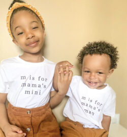 M is for Mama’s Man Onesie / Tee | Standard Font