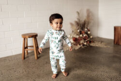 Snuggle Hunny Organic Clothing | Eucalypt Growsuit