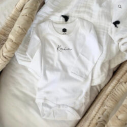 Personalized Signature Name Onesie / Tee
