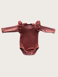 Long Sleeve Frill Sleeve Grow/Leotard {Turkish Delight}