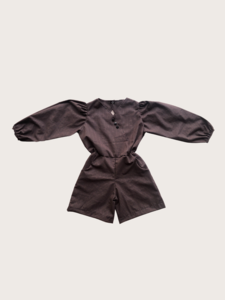 Ivania Jumper {Black + Brown Gingham}