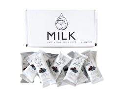 Milk Lactation Bars | Pregnancy & Postpartum | Blueberry & Dark Chocolate | Box of 15