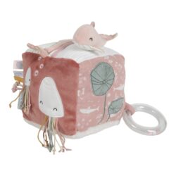 Little Dutch Activity Soft Cube | Ocean Pink