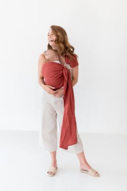 Pure Linen Slings | Grapefruit
