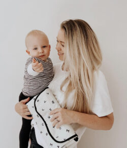 Plum Bum Babe Change Mat | As Easy as ABC