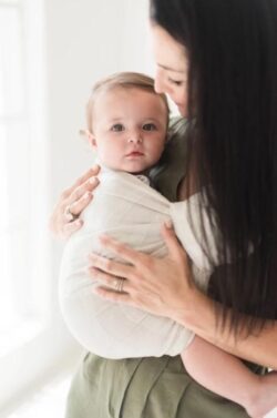 Pure Linen Slings | Stripe / Natural